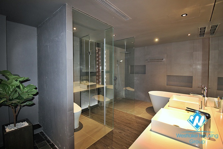 A wonderful new villa having nice outside space for rent in Tay Ho, Hanoi, Vietnam
